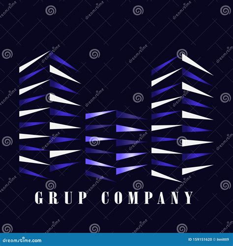 Building Company. Logo Template Vector Icon Stock Vector - Illustration ...