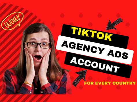 Create Tik Tok Agency Ads Account And Tik Tok Agency Account Tiktok Upwork