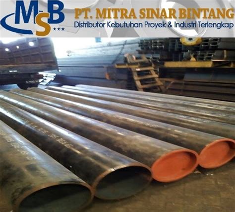 Pipa Seamless Pipa Seamless Carbon Steel Api L Grade B Pt Mitra