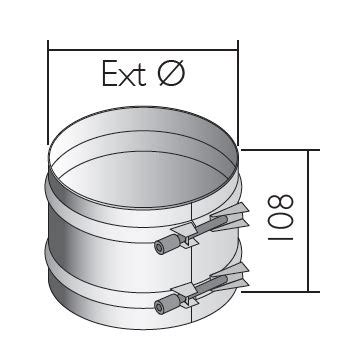 Structural Locking Band Icid Plus Schiedel Chimney Systems Ltd