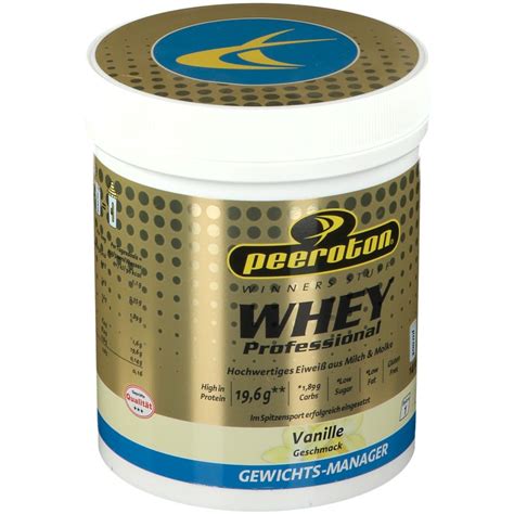 Peeroton Whey Protein Shake Vanille 350 G Redcare Apotheke