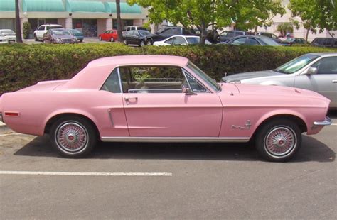 Pink Thing Of The Day Pink Mustang The Worley Gig