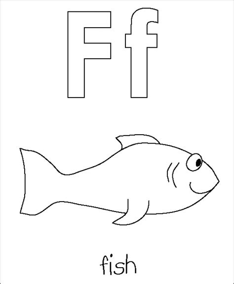 Free Printable Letter F Coloring Pages - Coloring Home