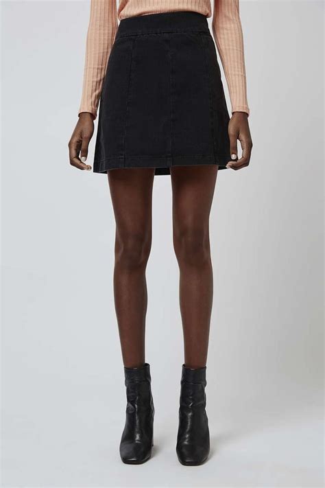 MOTO Clean Seam A Line Skirt Clothing Topshop Outfit A Line Skirts