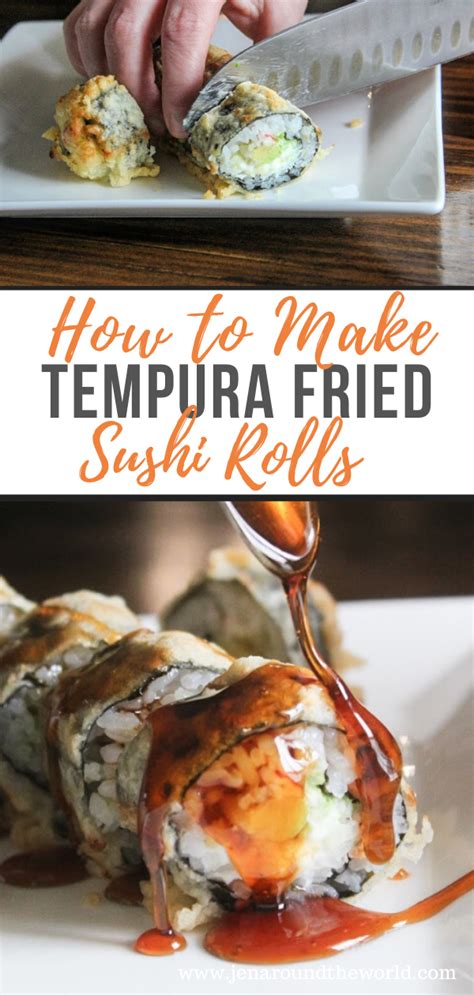 Tempura sushi roll recipe – Artofit