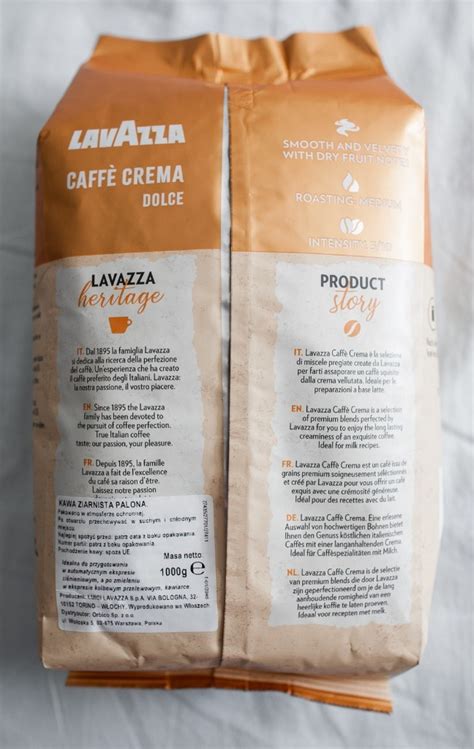 Kawa Ziarnista Lavazza Caffe Crema Dolce Kg Krak W Kup Teraz Na