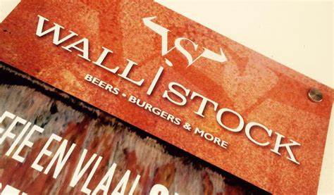 restaurant wall stock