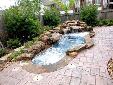 338 best Small Inground Pool & Spa Ideas images on Pinterest | Backyard ...