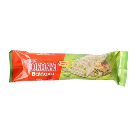 Ülker Çokonat Baklava 30 gr Çikolatalı Gofret Gofret Çikolata