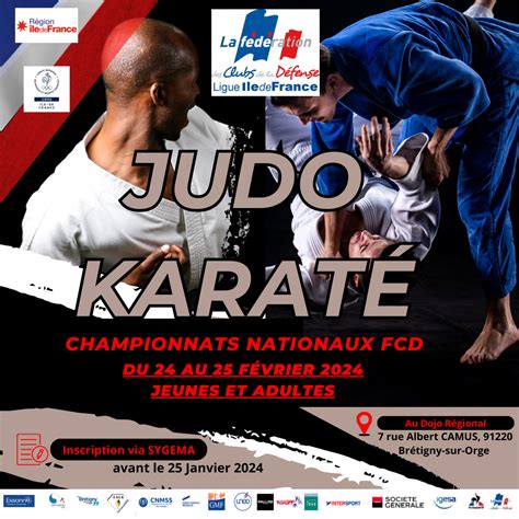 Championnats Nationaux De Judo Et Karat De La Fcd La F D Ration