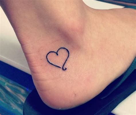 Heart Tattoo Ankle Ankle Tattoos For Women Tattoos For Women Small