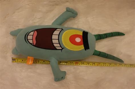 Nickelodeon Spongebob Squarepants 21 Sheldon Plankton Soft Plush Teddy Toy £15 00 Picclick Uk