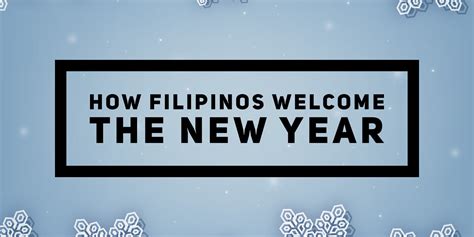 New Year's Eve & New Year's Day Greetings in Tagalog