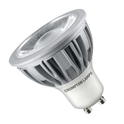 Crompton Lgu105cwcob Dim Led Gu10 5w Cool White Cob Lamp Dimmable