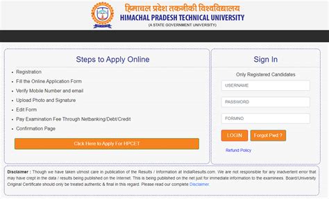 HPCET 2025 Registration Application Date Link Fees Documents