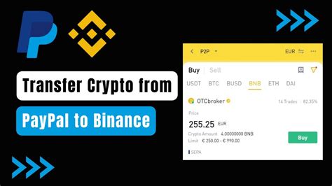 How To Transfer From Paypal To Binance Youtube