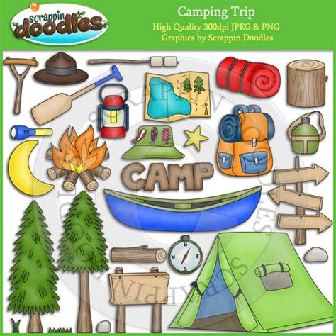 Camping Trip Clip Art