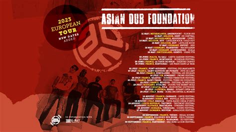 Asian Dub Foundation European Tour 2023 Bass Culture