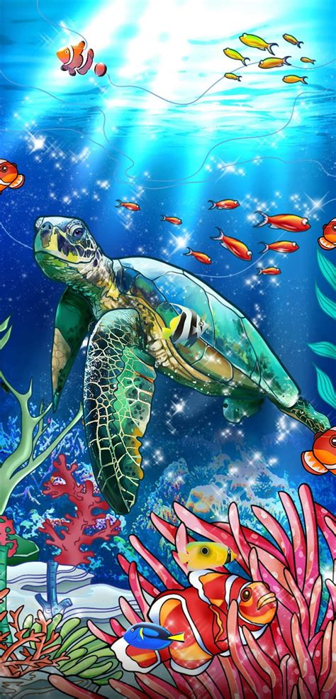 Sea Turtle Ocean Turtle Hd Phone Wallpaper Peakpx