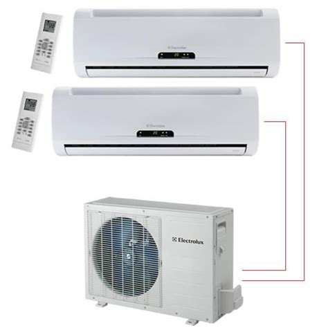 Ar Condicionado Bi Split 2x9000 Btu S Frio 220v Electrolux Ni09f Ne18f Central Ar