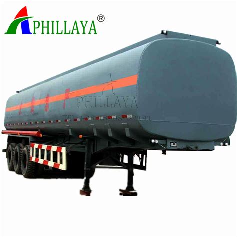 Tri Axle Liters Chemical Liquid Tank Acid Tanker Semi Truck