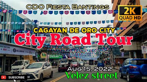 Short Video City Road Tour Velez Street Cagayan De Oro City Cdo