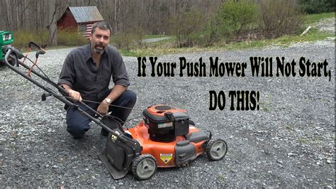 Reasons Why Push Mower Won T Start