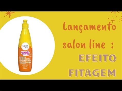 Testando Lançamento Salon Line Efeito Fitagem Vamos ver se deu