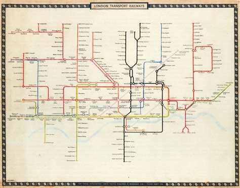 Transit Maps: Historical Map: Harry Beck’s 1961 Victoria Line Tube Map ...