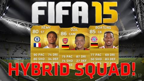 Fifa Ultimate Team Amazing K Hybrid Squad Builder Ft Ozil