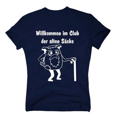 Club der alten Säcke lustiges T Shirt Shirt Department