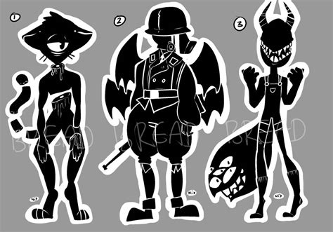 Smol Spooky Adopts [open] By Thebreadnut On Deviantart