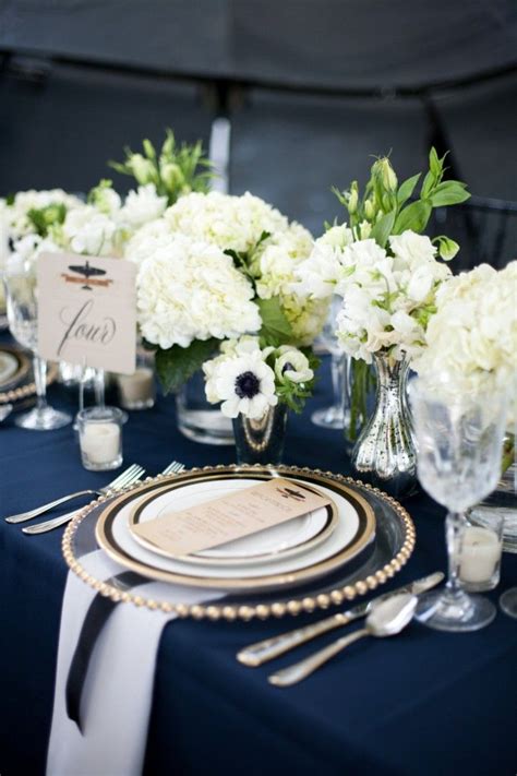 Picture Of Stylish Navy And White Wedding Ideas That Youll Love 24