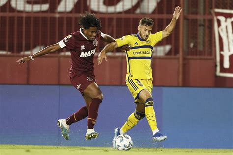 Boca perdió ante Lanús y llega lastimado al Superclásico