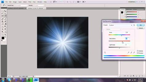 Photoshop Tutorial Star Burst Youtube