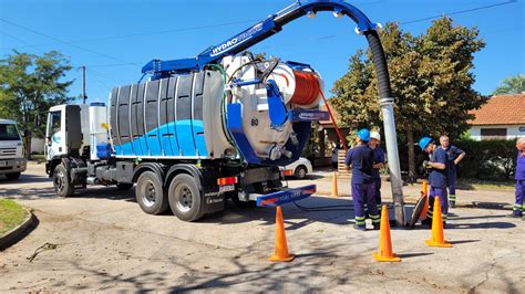 Rufino Nuevo Equipo Para El Mantenimiento De Las Redes Cloacales