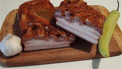 Slanina Pecena U Rerni Bez Dimljenja I Susenja Recept Bacon Baked In