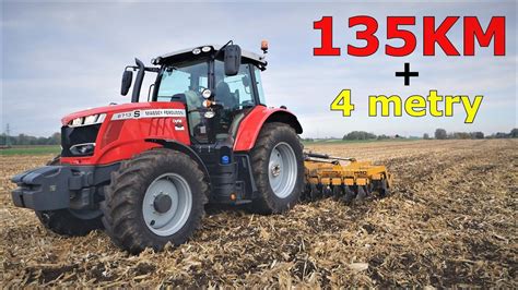 Testy Massey Ferguson 6713S Talerzowanie Po Kukurydzy 2020 Rolnik