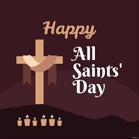 All Saints Day Drawing Vector In Psd Illustrator Svg  Eps Png