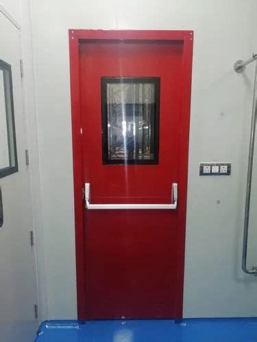 Gi Emergency Exit Fire Door Powder Coated At Rs Piece In Satara