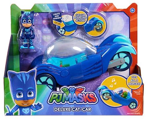 Disney Junior PJ Masks Deluxe Cat-Car Vehicle Figure Just Play - ToyWiz