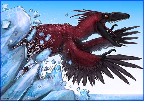 Pyroraptor Frozen Attack By Freakyraptor On Deviantart