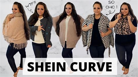 Shein Curve Try On Haul Affordable Outerwear Youtube