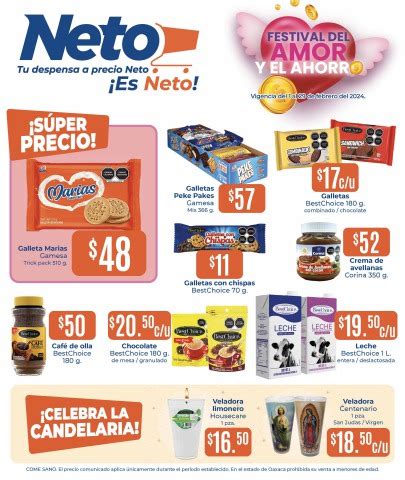 Folleto Tiendas Neto Mes De Febrero