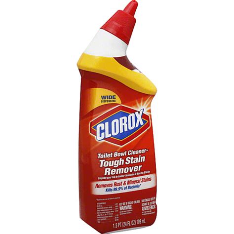 Clorox Toilet Bowl Cleaner Tough Stainer Remover Multi Purpose Carlie C S