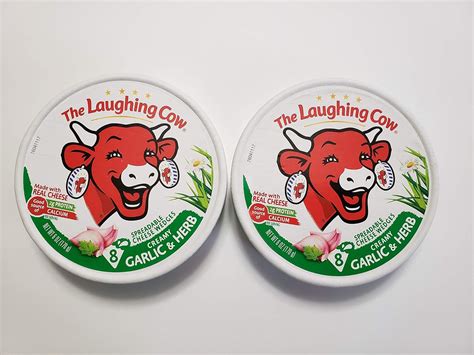 Laughing Cow Garlic And Herb Wedge 6 Ounce Grocery