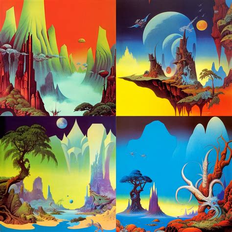 Roger Dean Album Covers