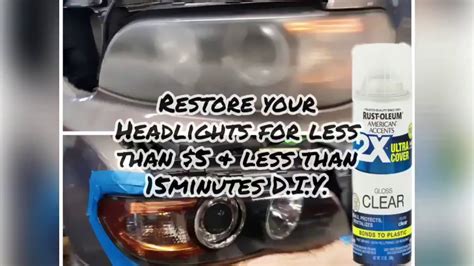 The Fastest And Cheapest Way To Permanently Restore Headlights Youtube