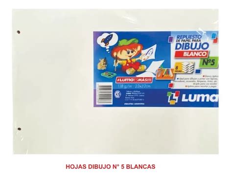 Repuesto Dibujo Negro N03 Luma X 5 Hjs 10 Unidades Mebuscar Argentina