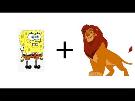 Spongebob Lion King Charactrs Youtube